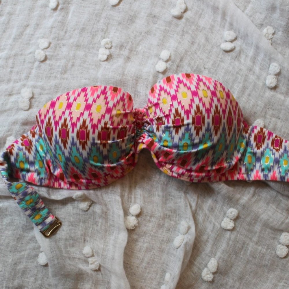 Victoria’s Secret Aztec Print Swimsuit Top 34D